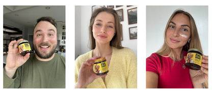 EvilGoods™ 🐄🍯 – Bálsamo Natural Hidratante para la Piel | Sebo de Res + Miel de Manuka para Piel Suave 🌿
