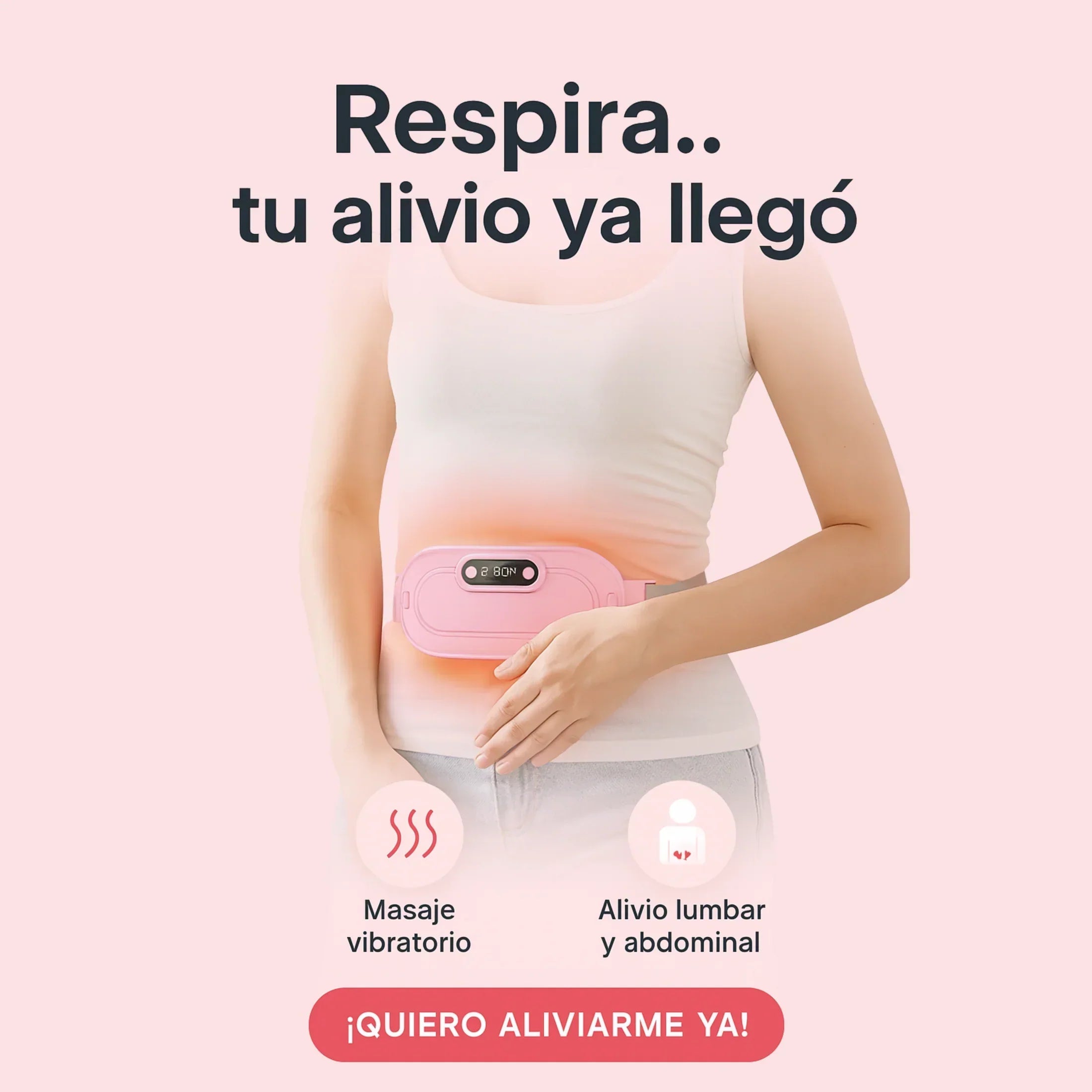 CicloCalm™ – Tu Calor Terapéutico en Cada Cólico 🌙💆‍♀️