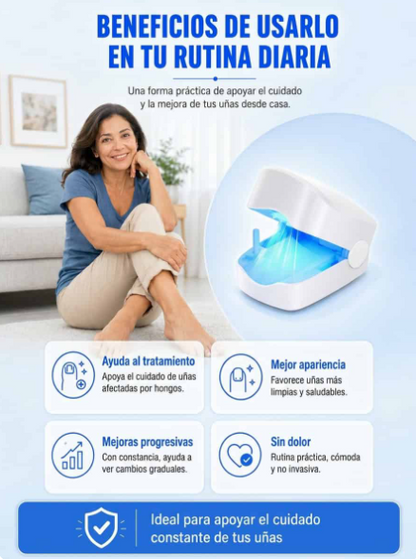 ✨ Laser AntiHongos – Ayuda a Recuperar la Apariencia Saludable de tus Uñas