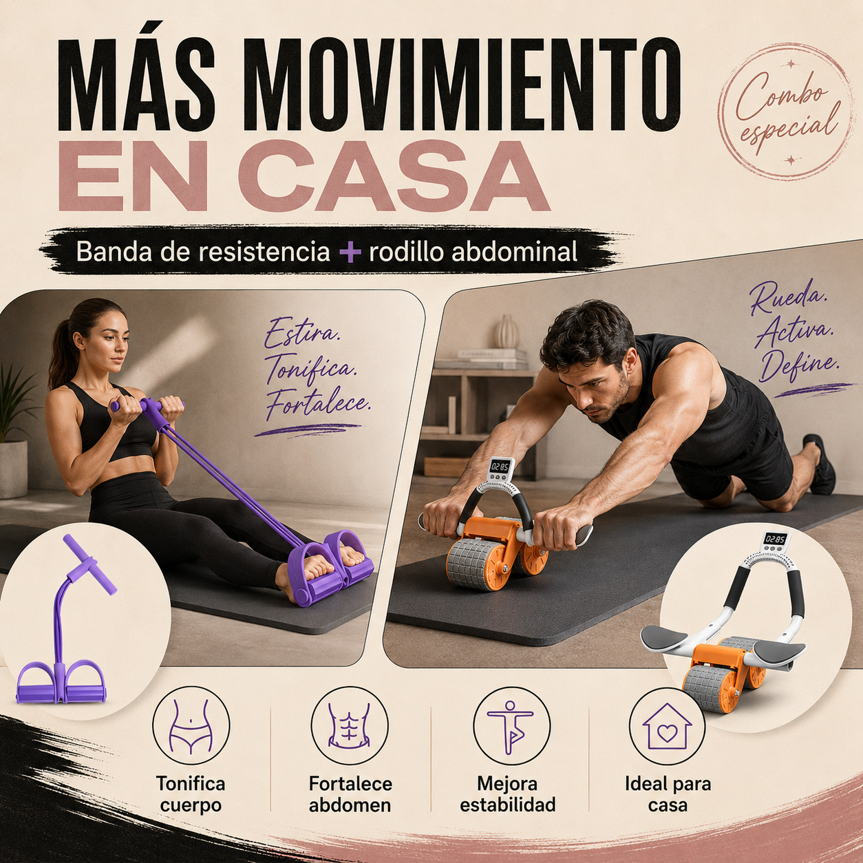 HomeFit Pro™ | Transforma tu Cuerpo sin Salir de Casa