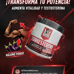 Turkesterone Old School™ – Fuerza, Resistencia y Vitalidad | 120 capsulas  | ENVÍO GRATIS y PAGA AL RECIBIR