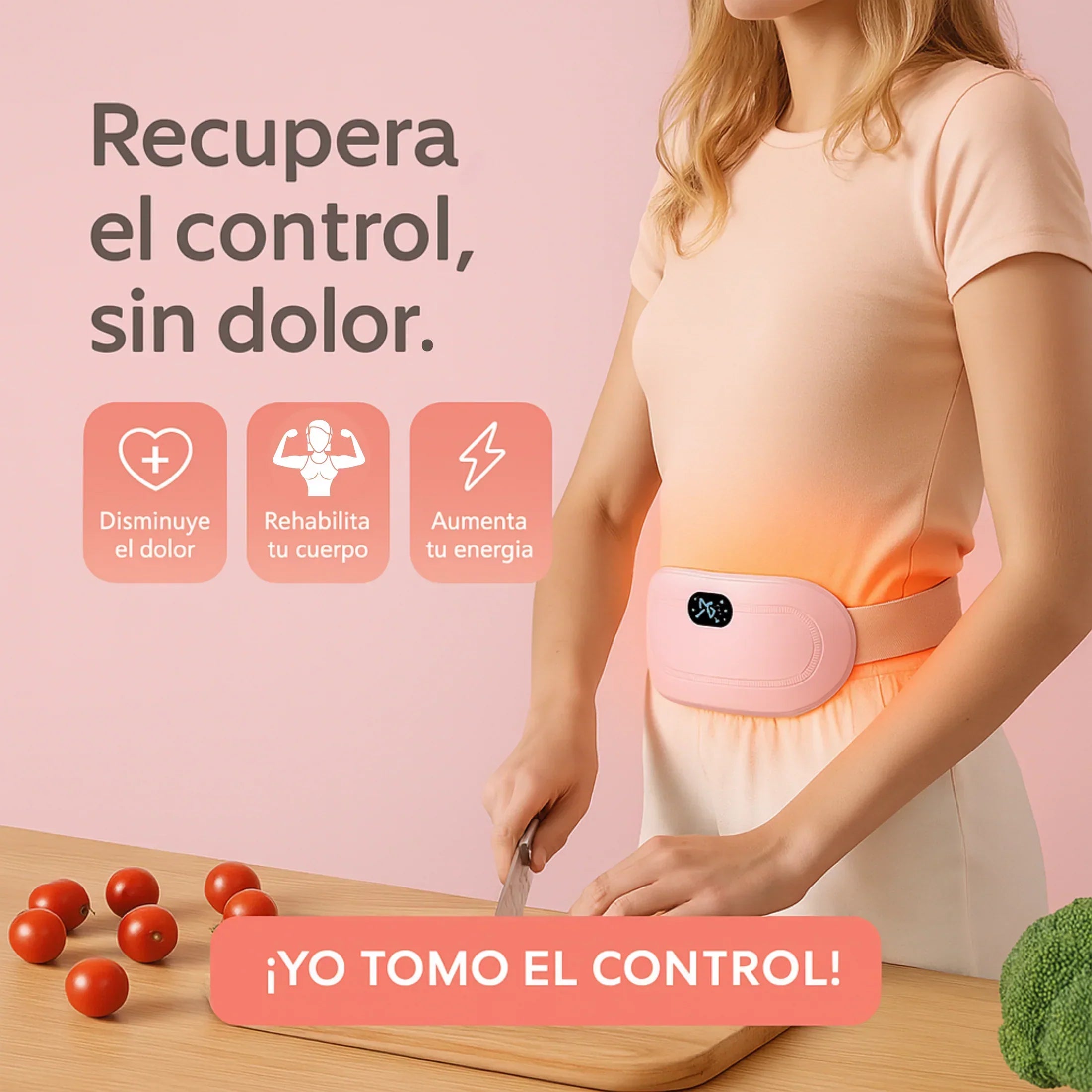 CicloCalm™ – Tu Calor Terapéutico en Cada Cólico 🌙💆‍♀️