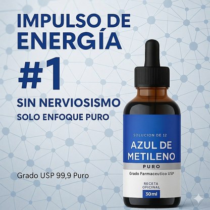 NeuroBlue™ || PROMO 2X1 Azul de Metileno Puro 30ml