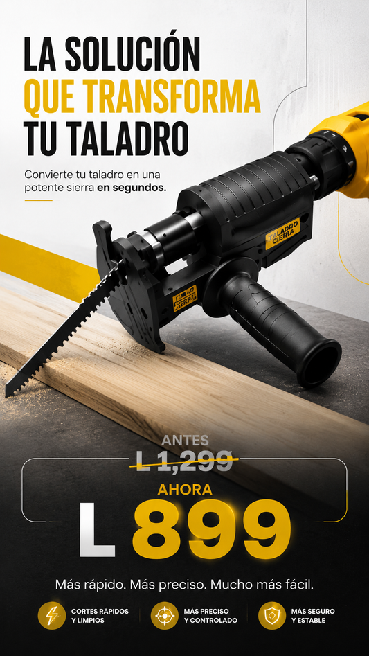 DrillSaw™ - Taladro Sierra