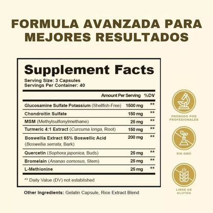 FLEXIUM™ JOINT HEALTH - Apoyo Diario para Articulaciones Más Fuertes y Flexibles | ENVIO GRATIS