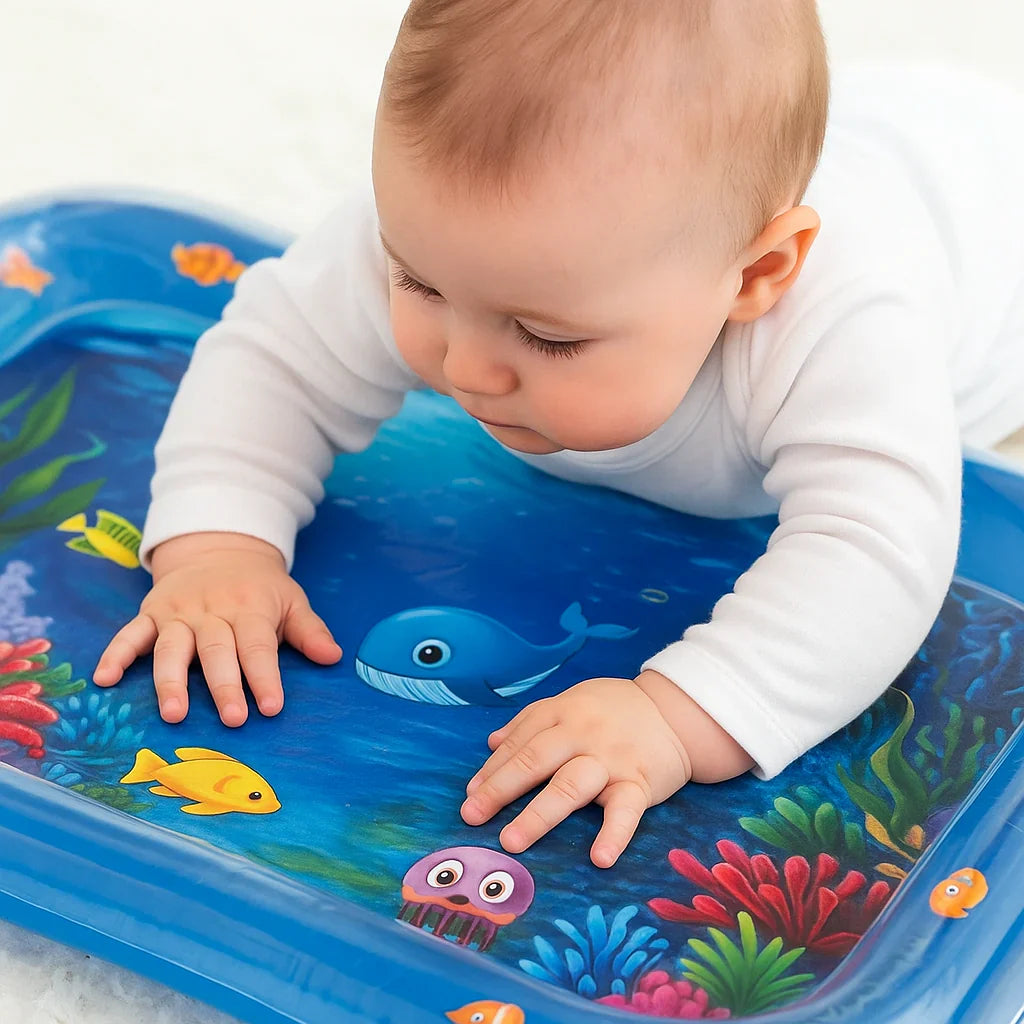 FlowCush™💦🌀 – Tapete Hidrodinámico de Confort y Estimulación🌟