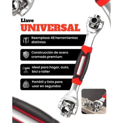 PROTORQUE™ - LLAVE UNIVERSAL MULTIFUNCIONAL 48 EN 1 💪🛠️